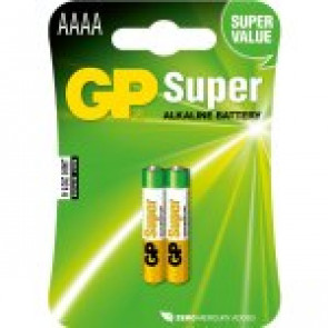 GP Batería Super Alkaline AAAA - 1.5v